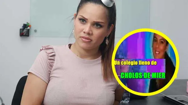 Andrea San Martín no permitirá que mujer realice comentarios racistas contra su colegio