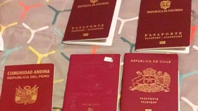 Pasaportes falsificados