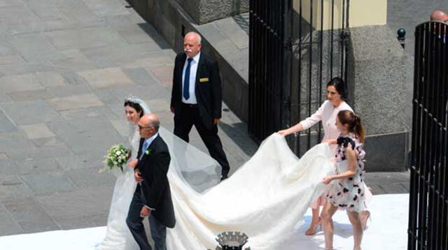 Alessandra de Osma se casó por todo lo alto