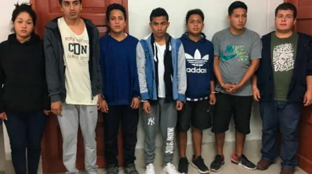 Ministerio Público y la PNP capturaron a 15 integrantes de dos bandas criminales