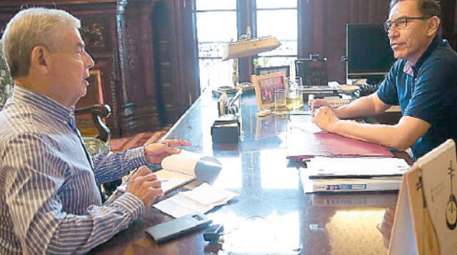 Martín Vizcarra y César Villanueva afinan nombres del nuevo gabinete
