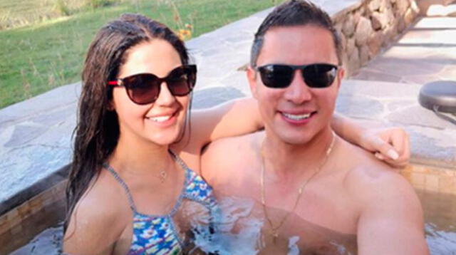 Renzo Costa y Thais Hidalgo disfrutan su amor en Arequipa 