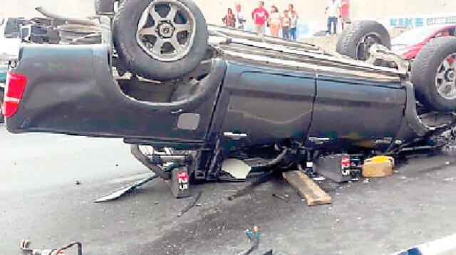 Tres días de tragedia y muerte en la Panamericana Sur