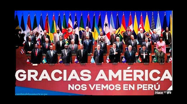 Cumbre de Las Américas será en Perú