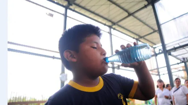 El agua extraída es saludable