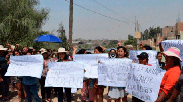 Padres afirmaron que continuarán con protestas en la zona de Carapongo, Chosica