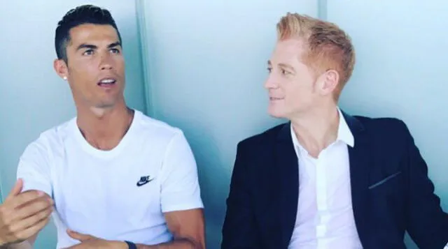Hay una buena amistad entre el periodista Liberman y Cristiano Ronaldo