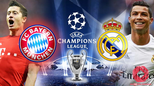Real Madrid se enfrenta con Bayern Munich el 25 de abril y 1 de mayo