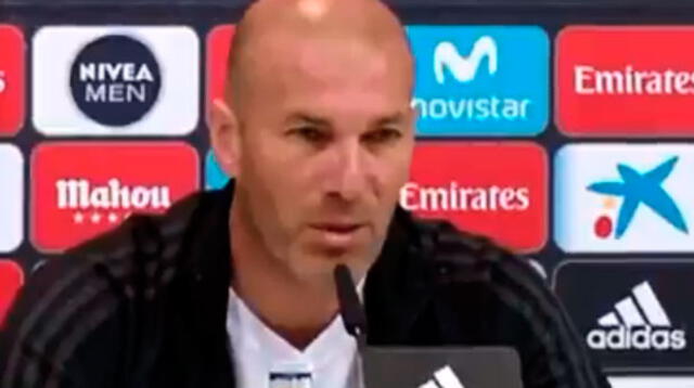 Zinedine Zidane contestó a  antimadridistas 