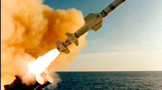 Misiles Tomahawk usados en Siria por Estados Unidos