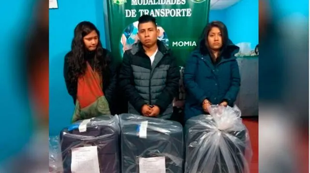 Burriers cayeron con 10 kilos de cocaína en Arequipa