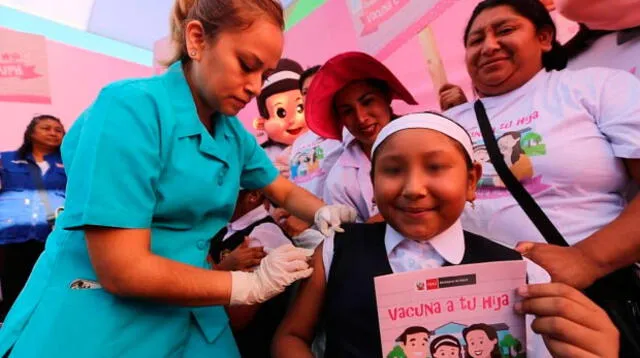 23 mil escolares vacunadas contra Virus del Papiloma Humano