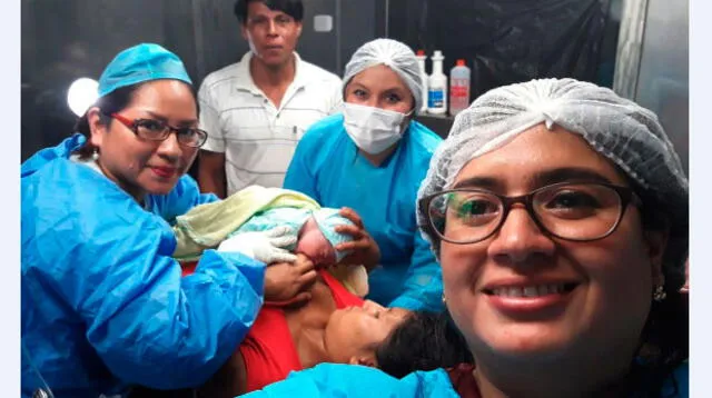Bebés nacieron en embarcaciones de La Marina de Guerra del Perú en el Amazonas