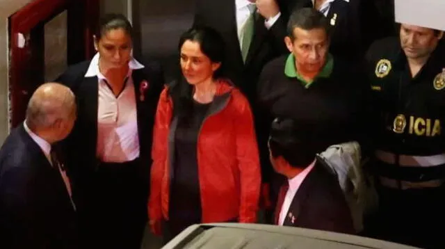 Ollanta Humala y Nadine Heredia esperan tramites del Poder Judicial para ser excarcelados