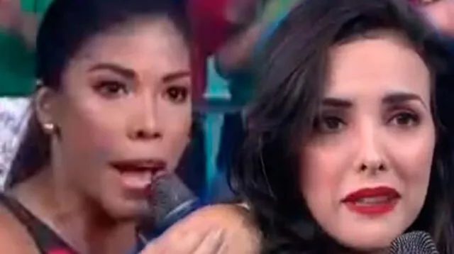 Karen Dejo golpea a Rosángela Espinoza y se desata una discusión en vivo