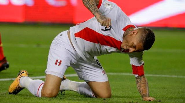 Paolo Guerrero no juega mundial de Rusia 2018