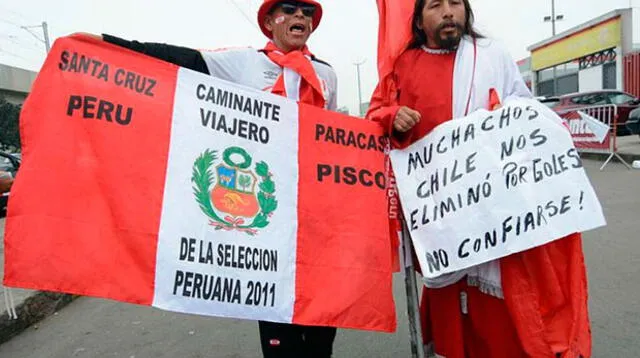 Hincha de la selección peruana