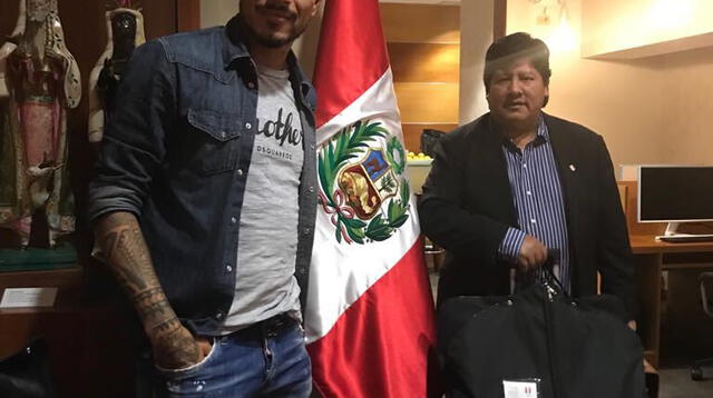 Paolo con Oviedo rumbo a Suiza