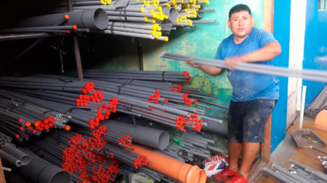 Ministerio Público incauta más de tres mil tubos bambas que se iban a vender en el Centro de Lima