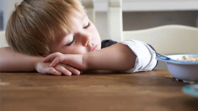 La anemia provoca que el niño este cansado durante todo el día y duerma mucho