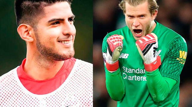 Carlos Zambrano y Loris Karius