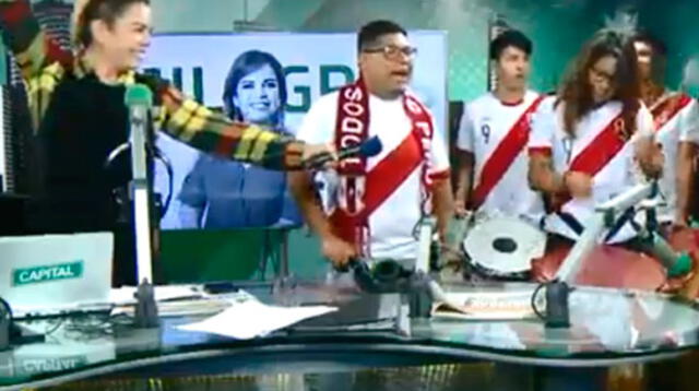 Milagros Leiva armó "fiestón" en su programa de radio por Paolo Guerrero