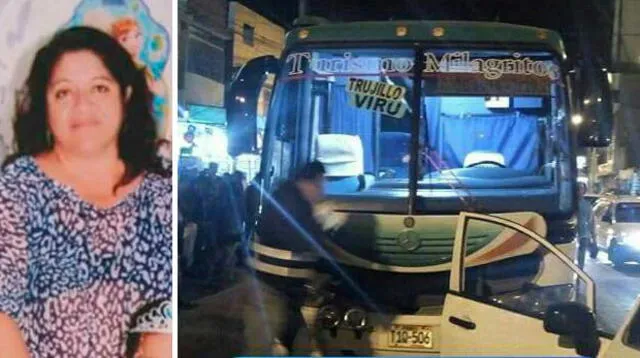 Raquel Linares fue asesinada por asaltante de bus porque le vio el rostro en Trujillo