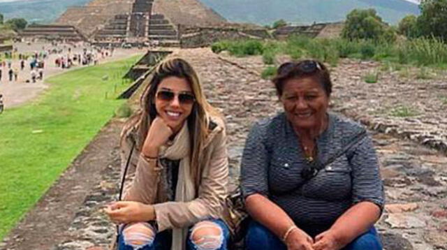 Doña Peta elogió a Alondra García Miró en presencia de Thaísa Leal