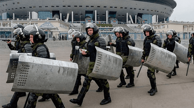 La policía internacional hará un despliegue sin precedentes durante el Mundial de Rusia 2018