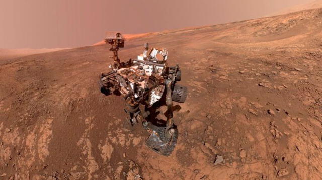 NASA halla restos de moléculas orgánicas en Marte 