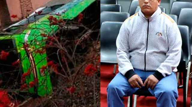 Poder Judicial condenó 8 años de prisión al chofer del bus Green, Goytzon Bravo Tocas