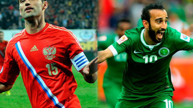 Rusia vs. Arabia Saudita por la Copa del Mundo