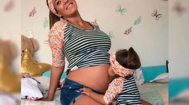 Tilsa Lozano publicó un tierno video sobre su embarazo