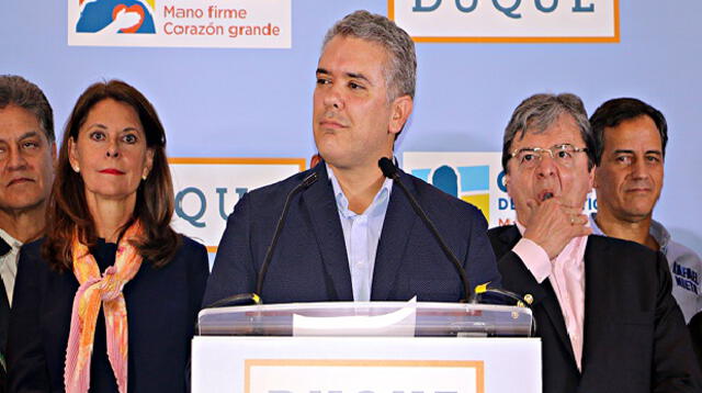 Iván Duque es nuevo presidente de Colombia 