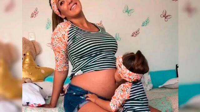 Tilsa Lozano dio a luz a su segundo bebé, Massimo