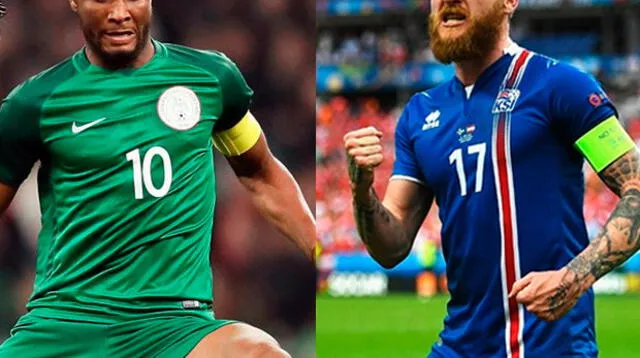 Nigeria se enfrenta a Islandia y busca su primer triunfo en Rusia 2018