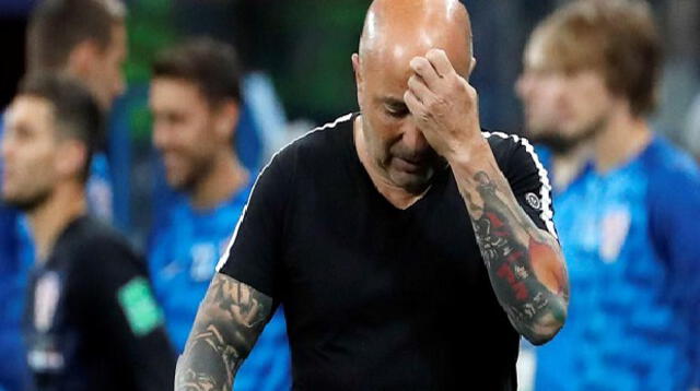 Jorge Sampaoli enfrenta una dura crisis con Argentina 