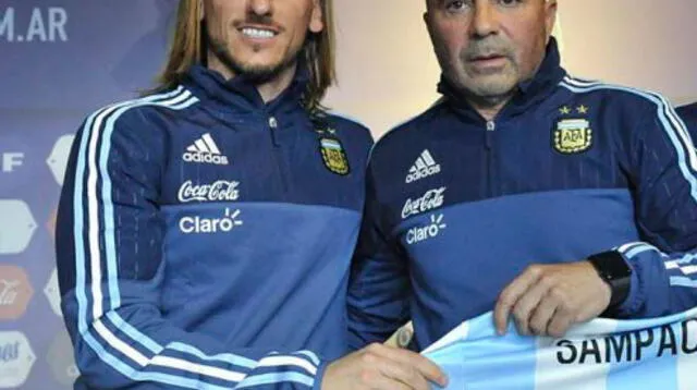 Sampaoli se peleó con sus asistente Sebastián Beccacece