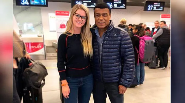 Brunella Horna desmiente supuesta equivocación en foto con Teófilo Cubillas