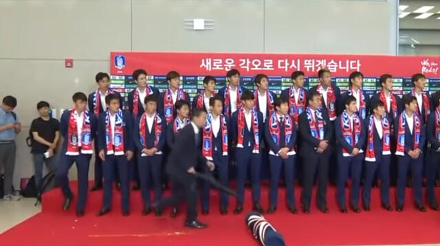 Hinchas atacaron a integrantes de selección de Corea del Sur