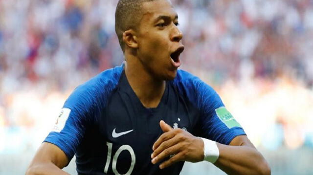 Kylian Mbappé anotó dos goles para Francia 