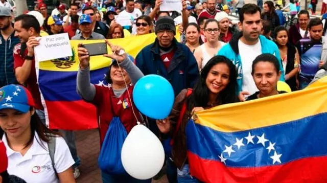 Hay 353 mil venezolanos en Perú según migraciones