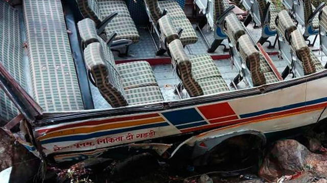 Al menos 47 fallecidos tras accident de tránsito en la India
