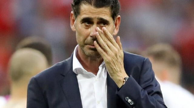 Fernando Hierro habló sobre la eliminación de España en Rusia 2018