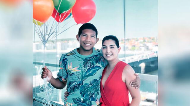 Edison Flores y su novia Ana. Fuente: Instagram oficial