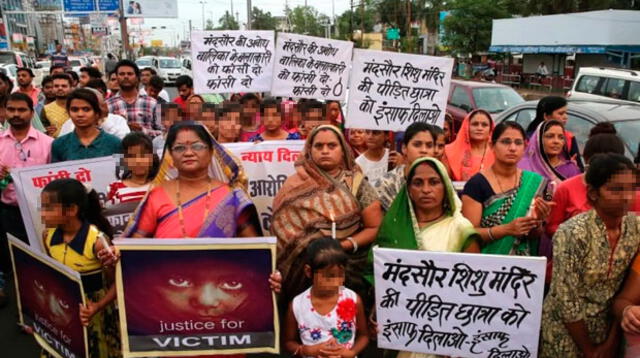 Miles saldrán a marchar en calles de la India para exigir pena de muerte a violadores de menor 