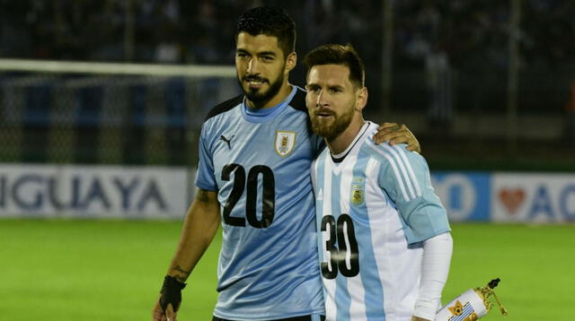Suárez le dio su apoyo a Messi tras ser eliminado del mundial