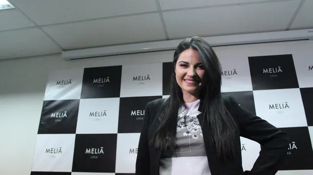 Maite Perroni se encuentra feliz de estar de nuevo en Perú. 