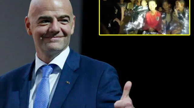 FIFA invita a niños atrapados en cueva a la final de la Copa del Mundo