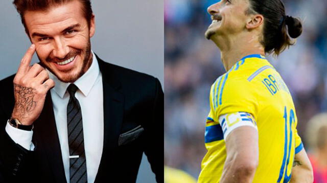 David Beckham se burla de Zlatan Ibrahimovic y le exige pagar su apuesta